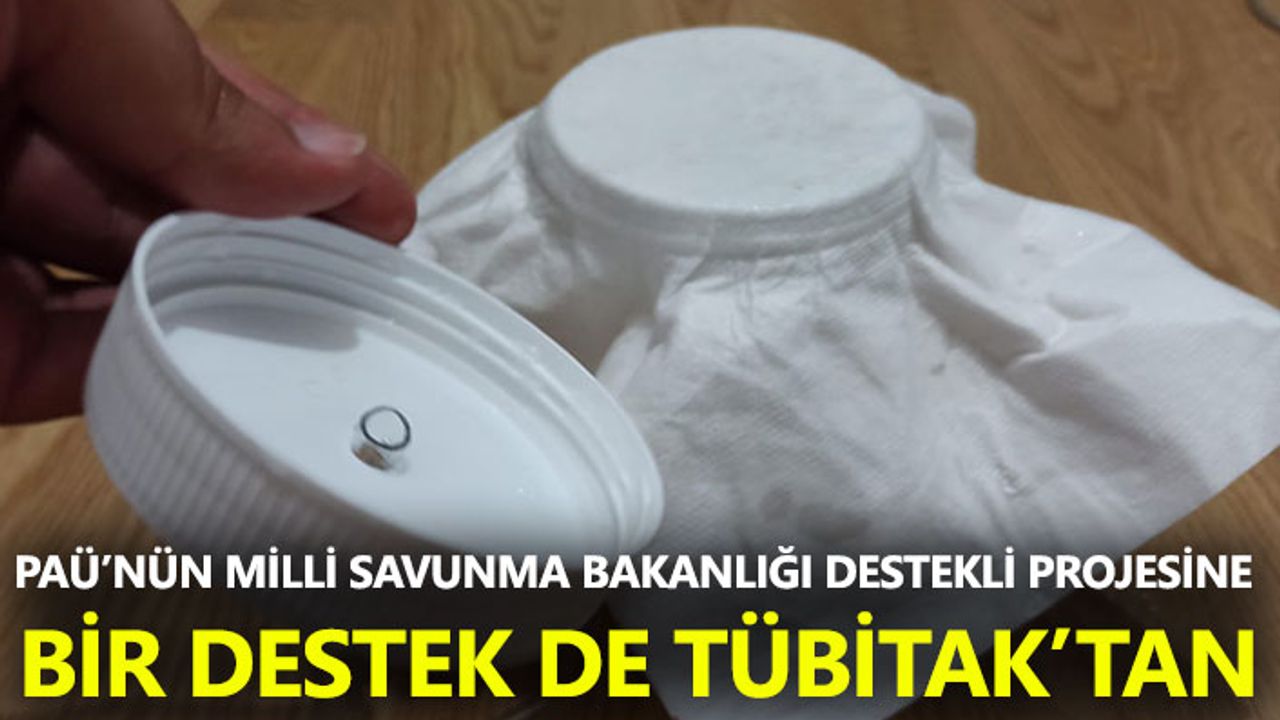 PAÜ’nün Milli Savunma Bakanlığı Destekli Projesine Bir Destek de TÜBİTAK’tan