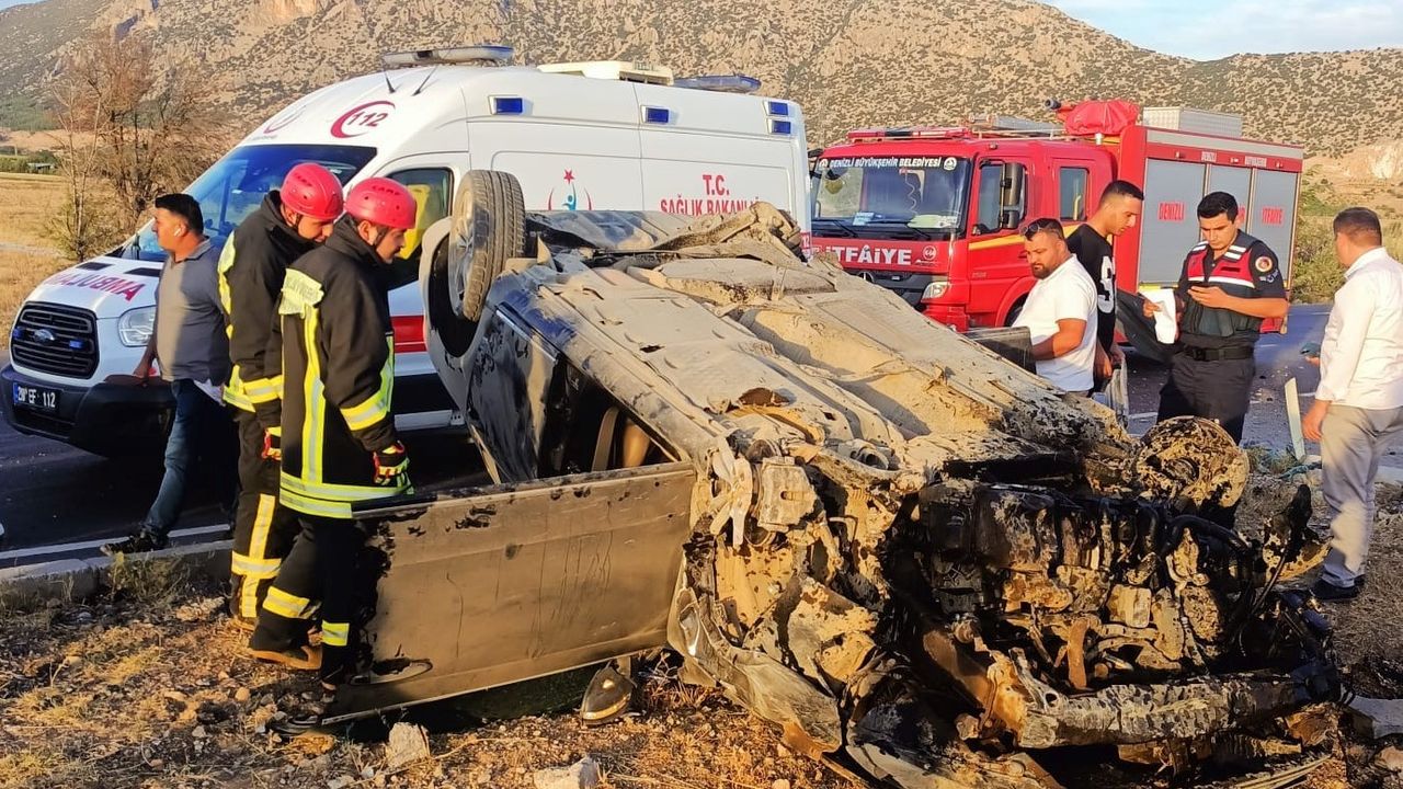 Denizli'de son 1 haftada 165 trafik kazası meydana geldi
