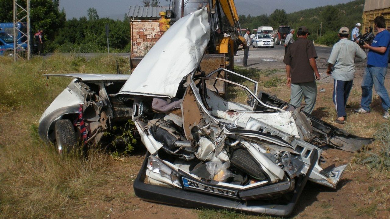 Denizli'de son 1 haftada 159 trafik kazası meydana geldi