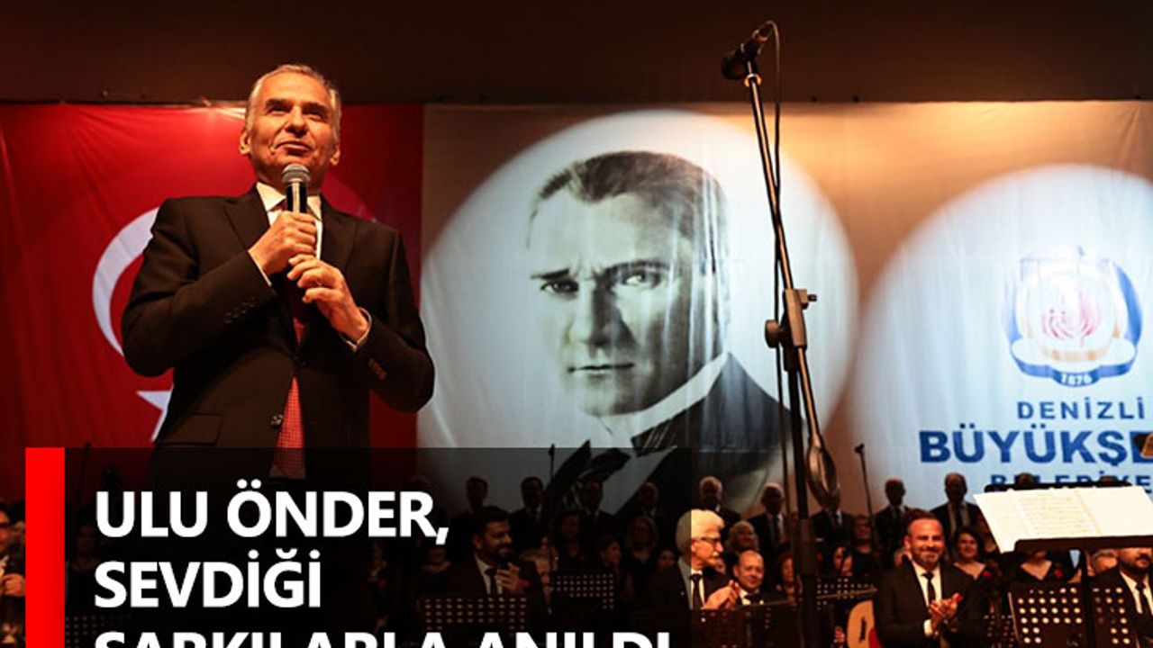 Büyükşehir'den 10 Kasım Atatürk’ü Anma Konseri  