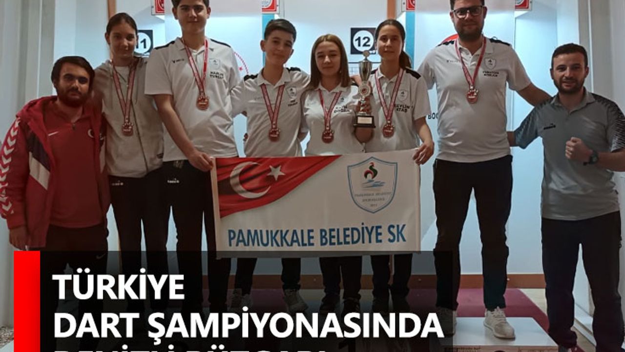 Türkiye Dart Şampiyonasında Denizli Rüzgarı