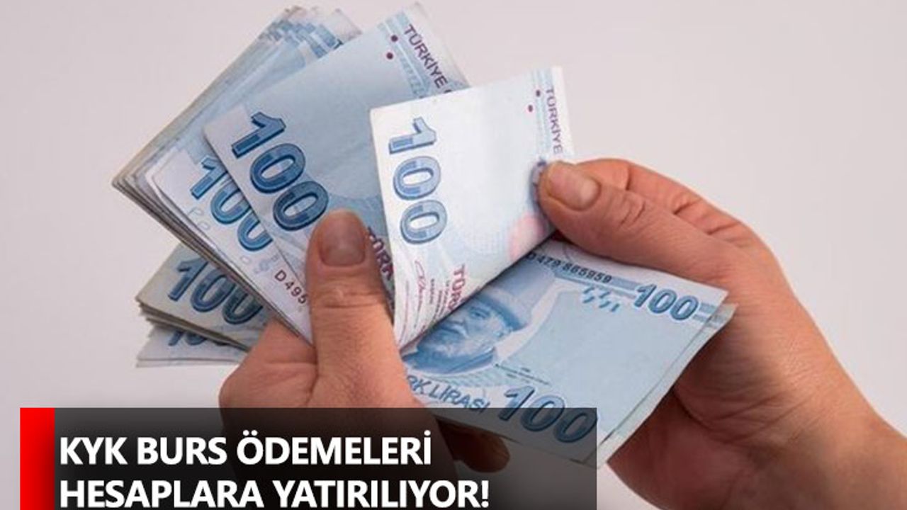 KYK burs ödemeleri hesaplara yatırılıyor! Bakan Kasapoğlu açıkladı!