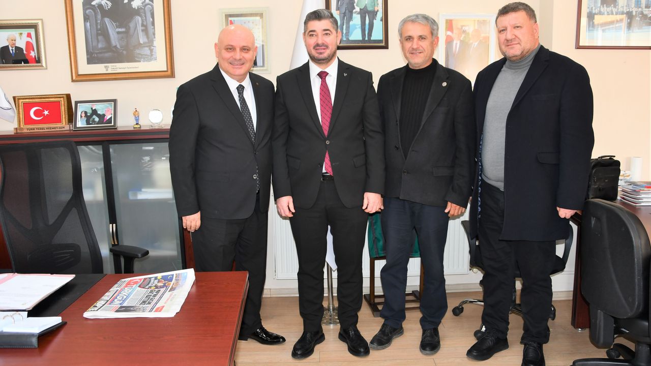 Milletvekili A. Adayı UZ,  Buldan Belediye Başkanı Şevik’i Ziyaret Etti