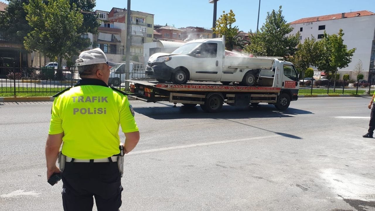  Denizli'de son 1 haftada 154 trafik kazası meydana geldi