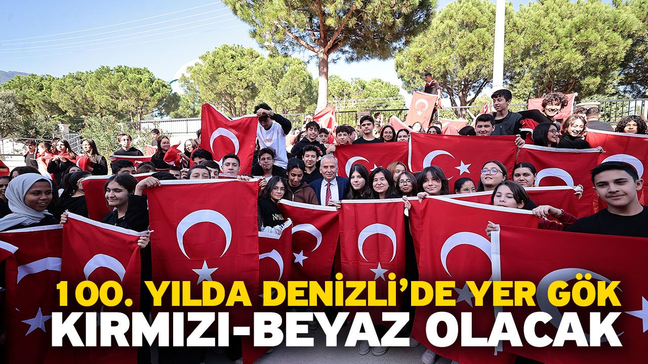 Zolan onbinlerce öğrenciye Türk Bayrağı hediye ediyor