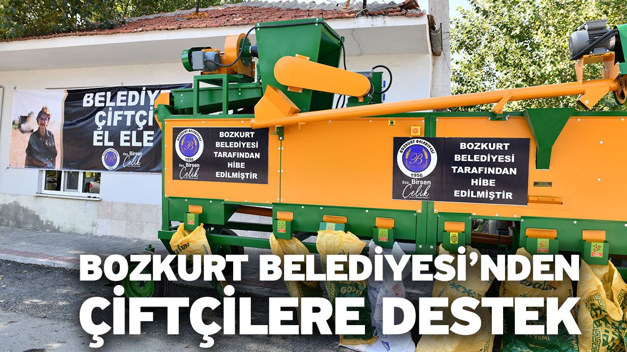 Bozkurt Belediyesi’nden Çiftçilere Destek