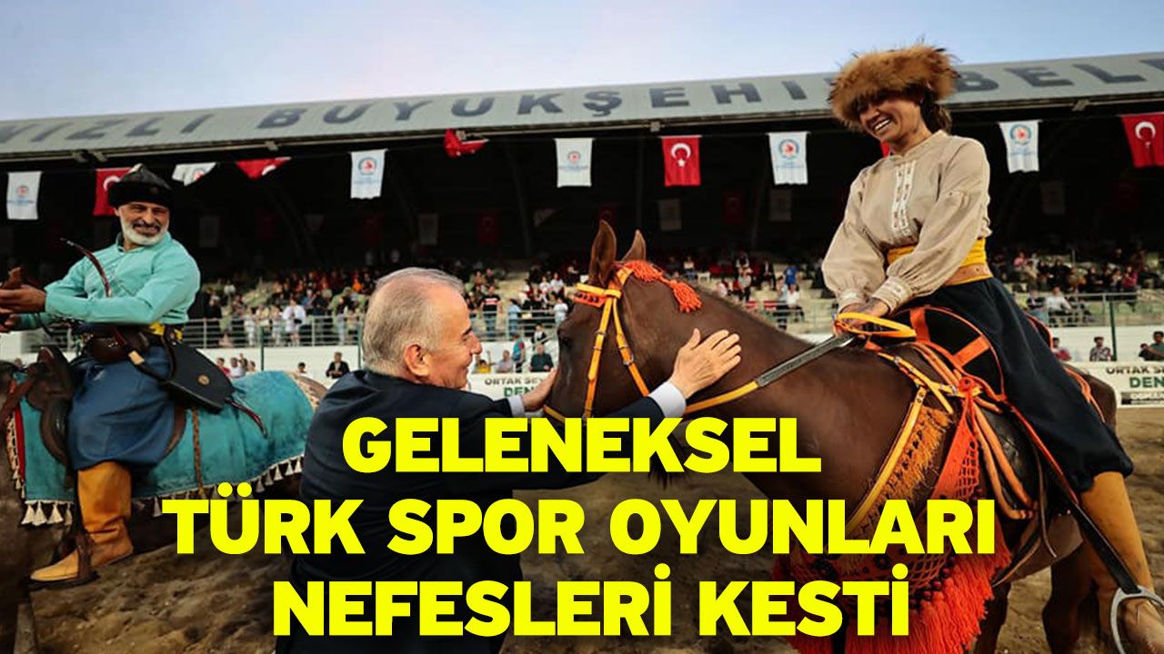100. yıl coşkusu Geleneksel Türk Spor Oyunları ile yaşandı