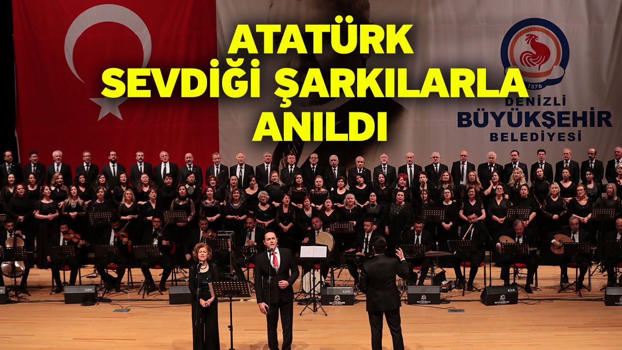 Büyükşehir'den Atatürk’ü Anma Özel Konseri