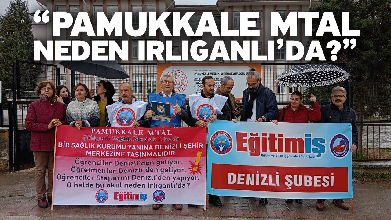 Aydoğan “Pamukkale MTAL Neden Irlıganlı’da?”
