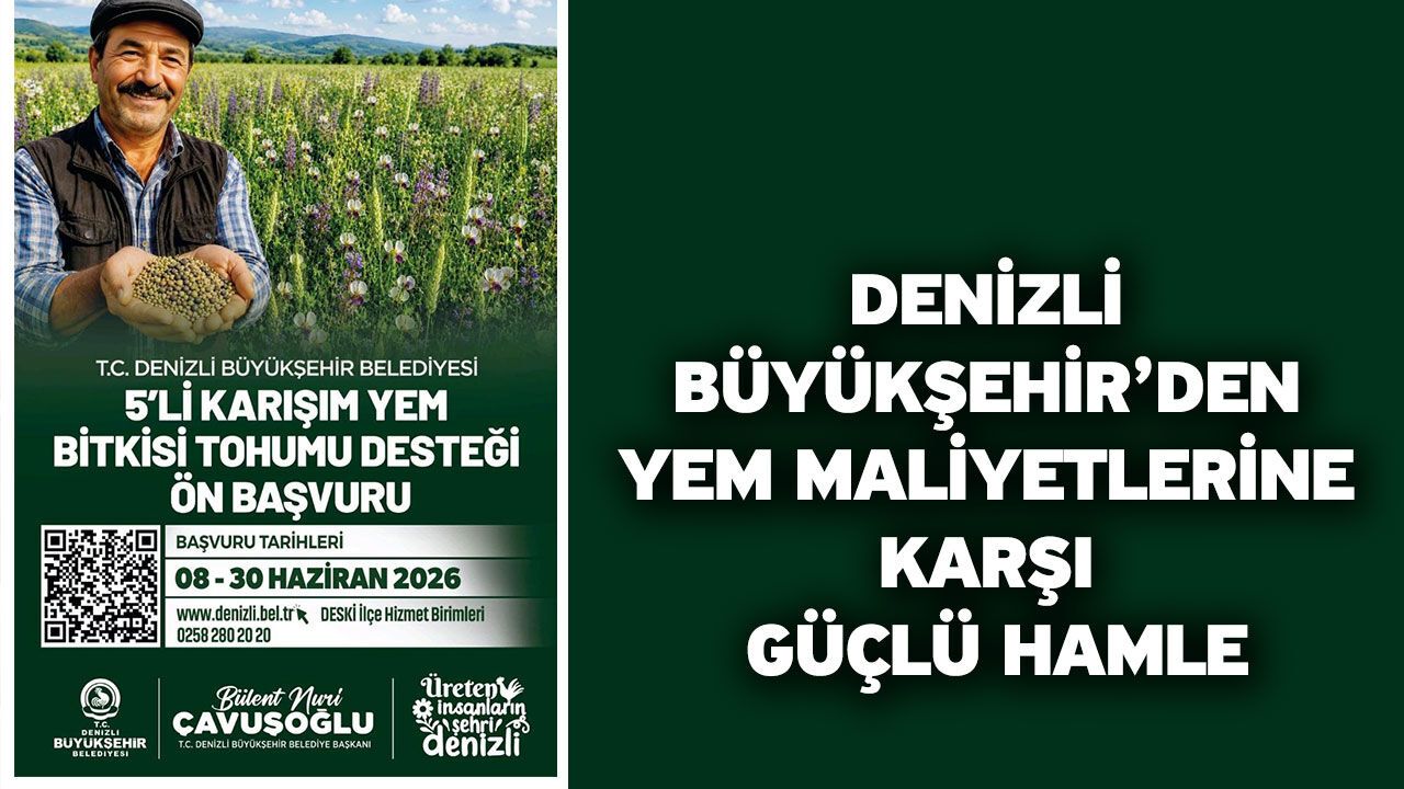 Çavuşoğlu: “Üreticimiz kazanacak, Denizli büyüyecek”
