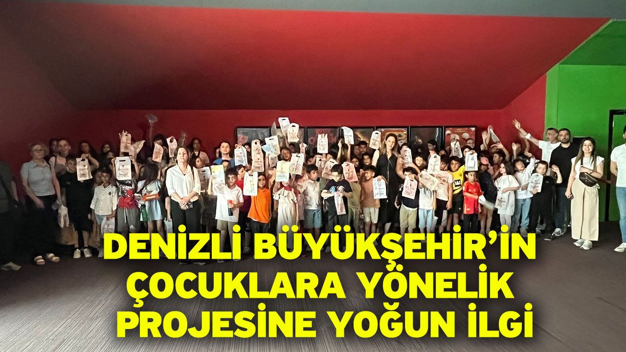 Çocukların yüzünü güldüren proje: Sinema, yemek ve