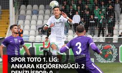 Spor Toto 1. Lig: Ankara Keçiörengücü: 2 - Denizlispor: 0