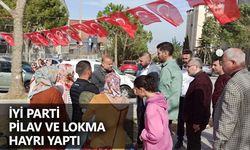 İYİ Parti Pilav ve Lokma Hayrı Yaptı
