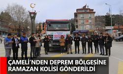 Çameli’nden deprem bölgesine Ramazan kolisi gönderildi