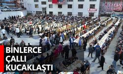 Binlerce Çallı Kucaklaştı
