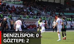 Spor Toto 1. Lig: Denizlispor: 0 - Göztepe: 2