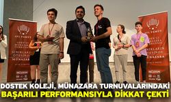DOSTEK Koleji, Münazara Turnuvalarındaki Başarılı Performansıyla Dikkat Çekti