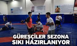 Güreşçiler sezona sıkı hazırlanıyor