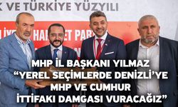 MHP İl Başkanı Yılmaz “Yerel seçimlerde Denizli’ye MHP ve Cumhur İttifakı damgası vuracağız”