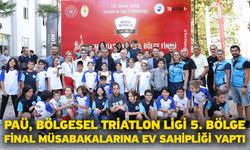 PAÜ, Bölgesel Triatlon Ligi 5. Bölge Final Müsabakalarına Ev Sahipliği Yaptı