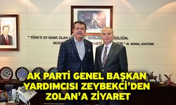 Ak Parti Genel Başkan Yardımcısı Zeybekci’den Zolan’a Ziyaret