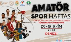 Amatör Spor Haftası Başlıyor