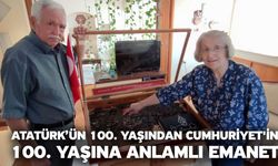 Atatürk’ün 100. yaşından Cumhuriyet'in 100. yaşına anlamlı emanet