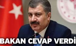 Bakan Cevap Verdi