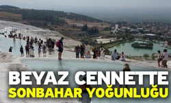 Beyaz cennette sonbahar yoğunluğu