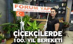 Çiçekçilerde 100. yıl bereketi