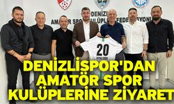 Denizlispor'dan amatör spor kulüplerine ziyaret