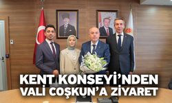 Kent Konseyi’nden Vali Coşkun’a Ziyaret