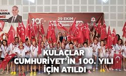 Kulaçlar Cumhuriyet’in 100. Yılı için atıldı