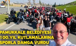 Pamukkale Belediyesi 100.Yıl Kutlamalarına Sporla Damga Vurdu