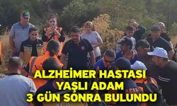 Alzheimer hastası yaşlı adam 3 gün sonra bulundu