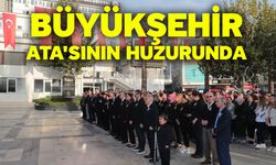 Büyükşehir Ata'sının huzurunda