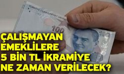 Çalışmayan emeklilere 5 bin TL ikramiye ne zaman verilecek?