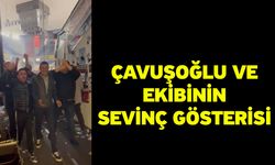 Çavuşoğlu Ve Ekibinin Sevinç Gösterisi