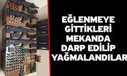 Eğlenmeye gittikleri mekanda darp edilip yağmalandılar