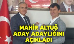 Mahir Altuğ aday adaylığını açıkladı