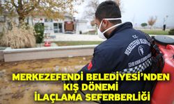 Merkezefendi Belediyesi’nden Kış Dönemi İlaçlama Seferberliği