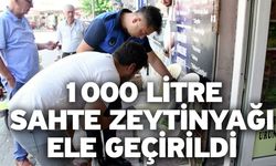 Buldan’da zeytinyağı denetimi yapıldı: 1000 Litre Sahte Zeytinyağı Ele Geçirildi