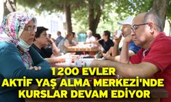 1200 Evler Aktif Yaş Alma Merkezi'nde Kurslar Devam Ediyor