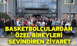 Basketbolculardan Özel Bireyleri Sevindiren Ziyaret