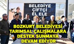 Bozkurt Belediyesi Tarımsal Çalışmalara Destek Sunmaya Devam Ediyor