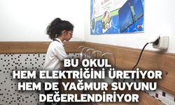 Bu okul hem elektriğini üretiyor hem de yağmur suyunu değerlendiriyor