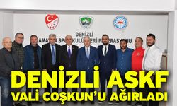 Denizli ASKF Vali Coşkun’u Ağırladı