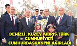 Denizli, Kuzey Kıbrıs Türk Cumhuriyeti Cumhurbaşkanı'nı Ağırladı