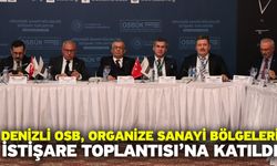 Denizli OSB, Organize Sanayi Bölgeleri İstişare Toplantısı’na Katıldı