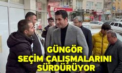 Güngör seçim çalışmalarını sürdürüyor